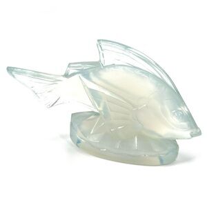 Vintage French Sabine Iridescent Glass Fish Figurine